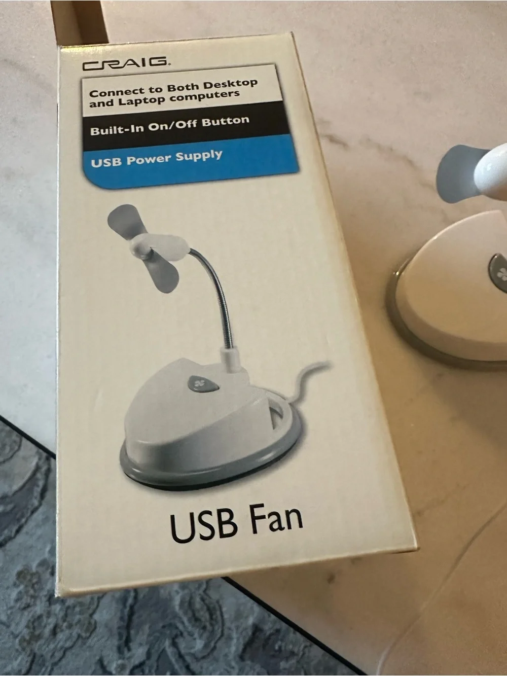 USB Fan - White